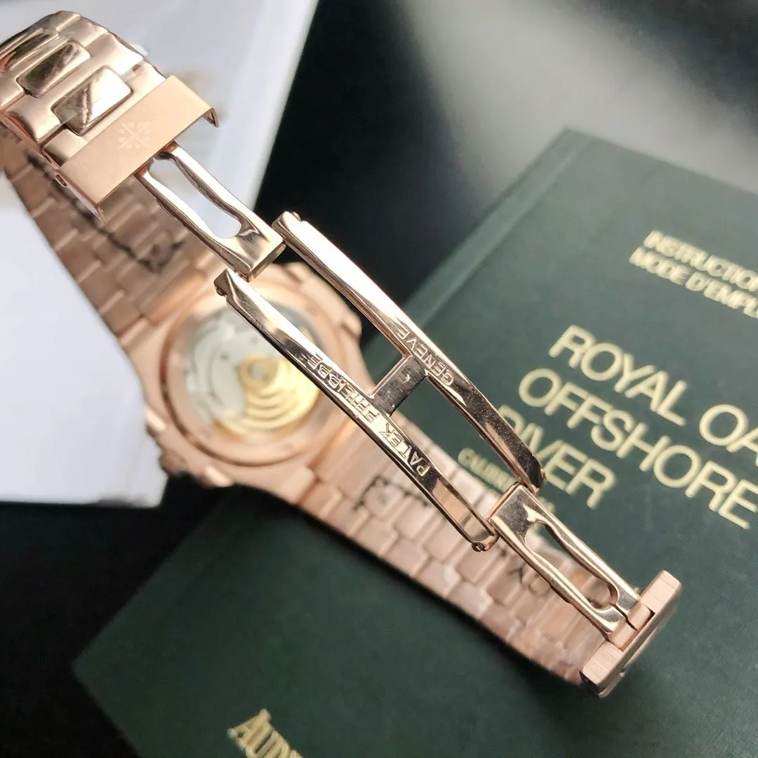 【Foreign trade import】💰2400! Patek Philippe's "Nautilus" Citizen movement comes with new feedback [Movement] Paired with GD's focus on the new Citizen 8215 movement imported from Japan, it inherits Citizen's high-quality, stable and cost-effective advantages, 0️⃣ worries about repairs [Case] 316L stainless steel case CNC technology restores the original shell shape and curvature one to one, pursuing the original 0️⃣ gap [Bracelet] Using 316 stainless steel custom-grade ergonomic bracelet [Dial] Adhering to the fineness of the big manufacturers, we strictly pursue the gap between the text lines, the thickness of the scales, and the luminous color, and strive to synchronize the 0️⃣ gap with the genuine ones ⚠️ Please look for the exclusive quality of GD products
